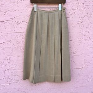 Vintage Barry Bricken Pleated Skirt Preppy Academia Retro